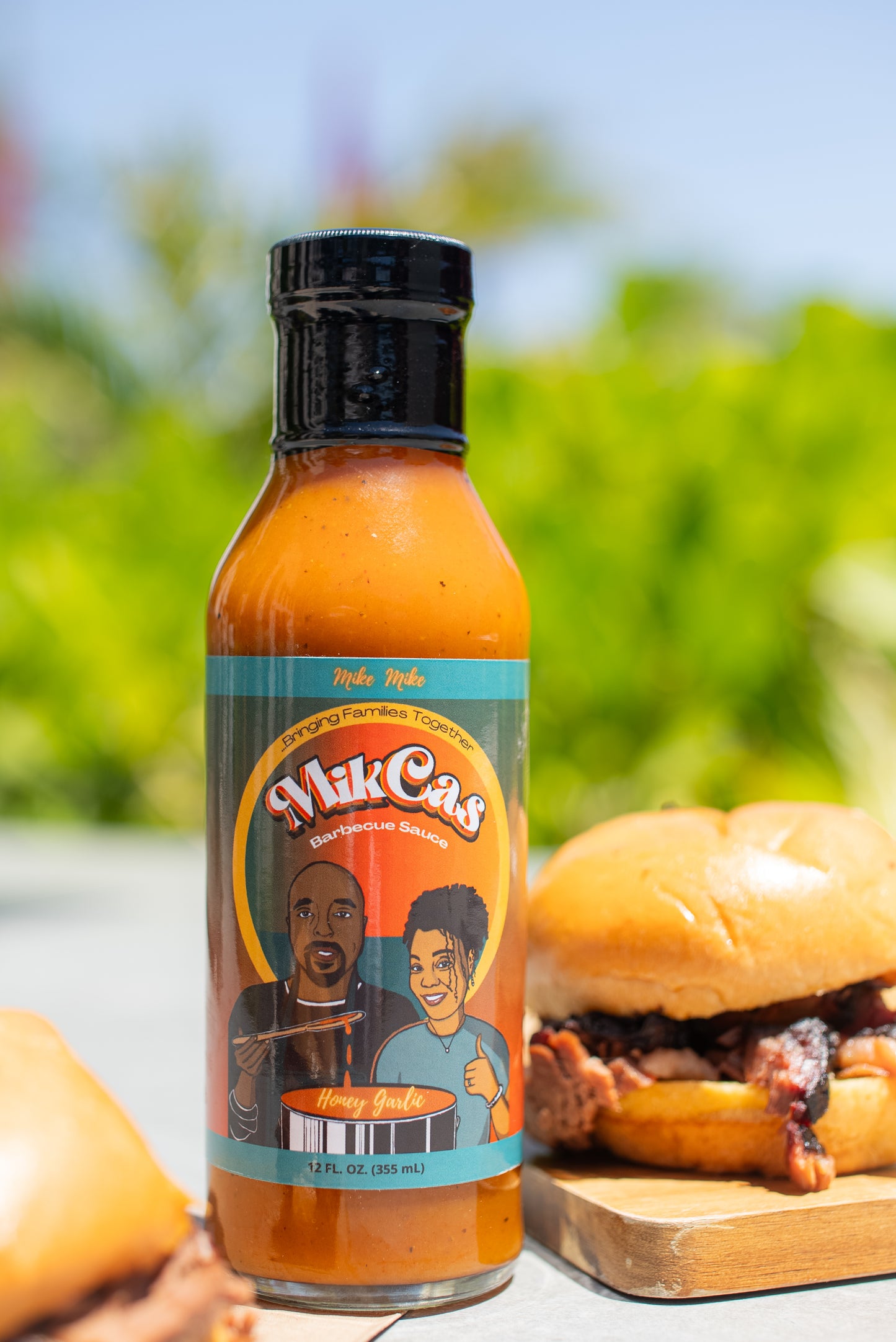 Mike Mike Honey Garlic BBQ Sauce 12 oz.